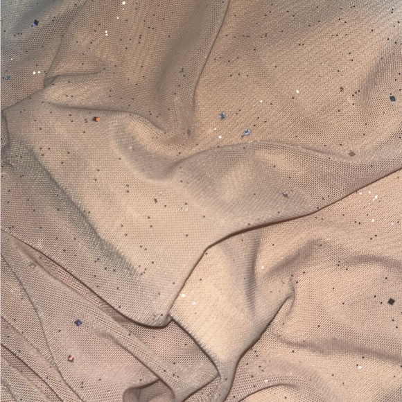 Party & Banquet Glitter Two-piece Set, Halter Neck Crop Top & Maxi Skirt Set 🎀 - Picture 5 of 5